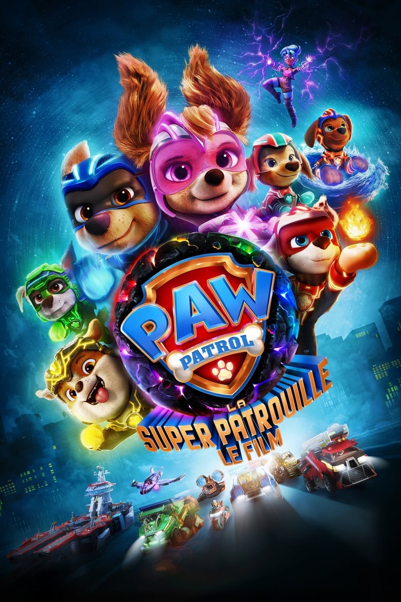 دانلود انیمیشن PAW Patrol: The Mighty Movie 2023 سگ های نگهبان: فیلم بزرگ